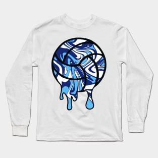 Melting volleyball Long Sleeve T-Shirt